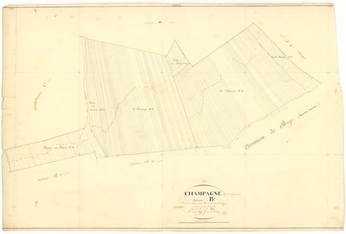 Champagne-sur-Vingeanne - Section B1 - 3 P PLAN 141/6