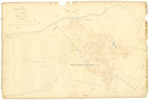 Champagne-sur-Vingeanne - Section G - 3 P PLAN 141/20