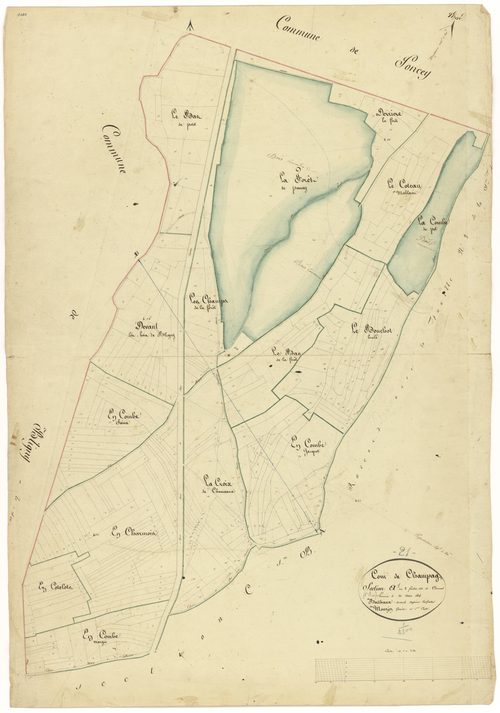 Champagny - Section A1 - 3 P PLAN 142/2