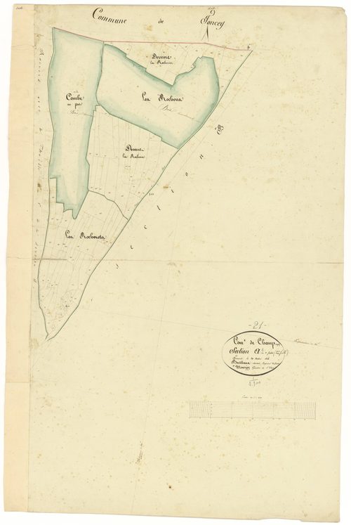 Champagny - Section A2 - 3 P PLAN 142/3