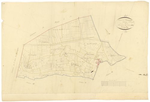 Champagny - Section C - 3 P PLAN 142/5