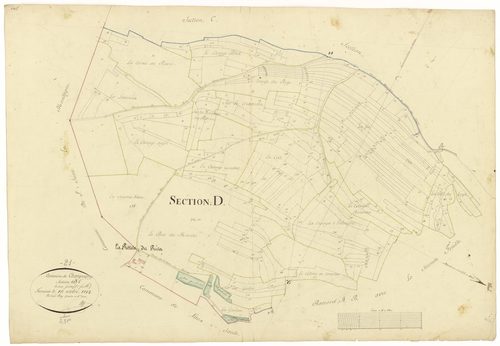 Champagny - Section D1 - 3 P PLAN 142/6