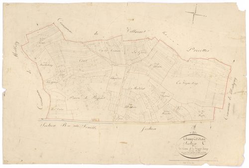 Champ-d'Oiseau - Section C - 3 P PLAN 143/4