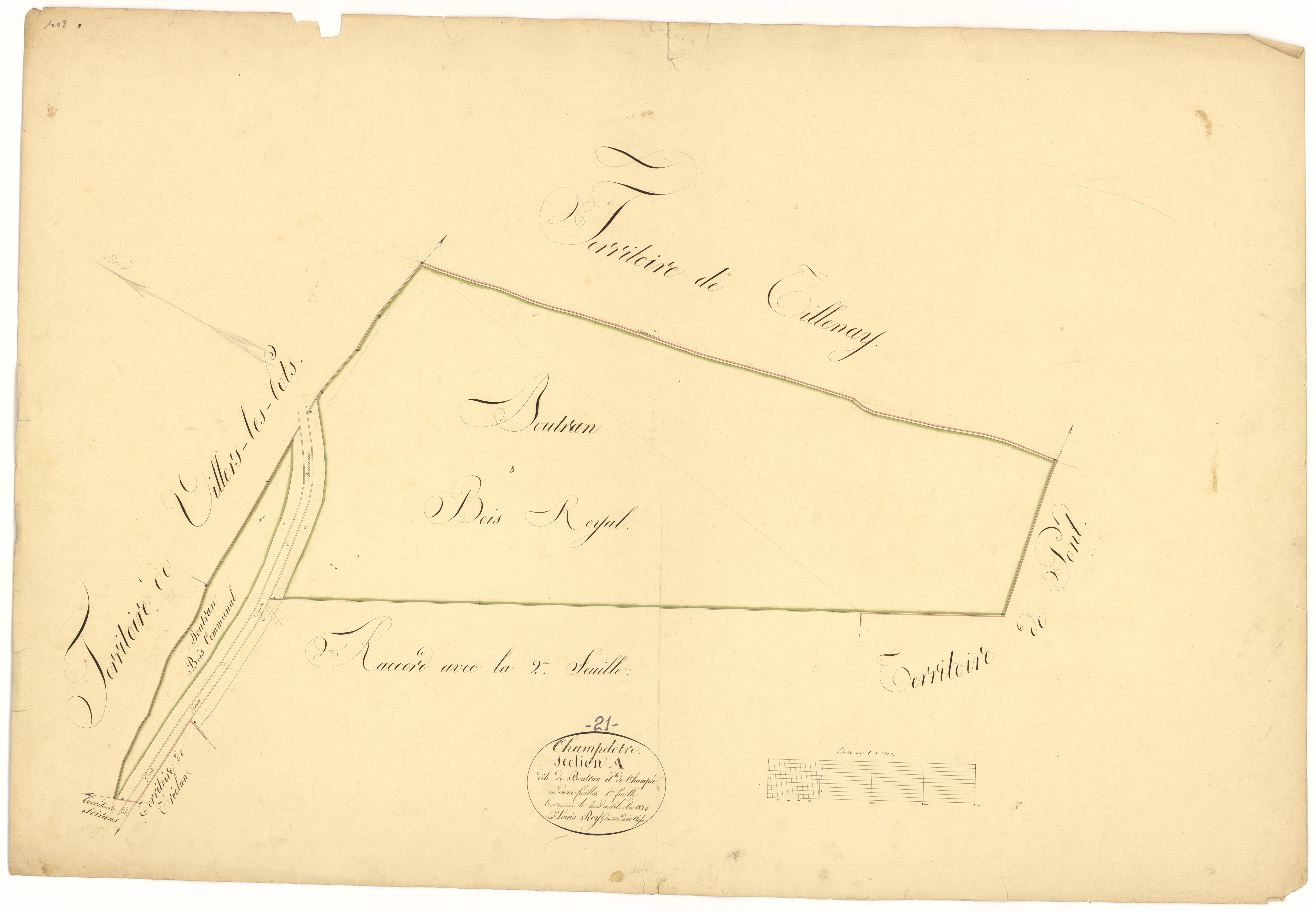 Champdôtre - Section A1 - 3 P PLAN 144/2