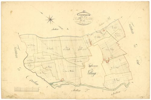 Champdôtre - Section C2 - 3 P PLAN 144/6