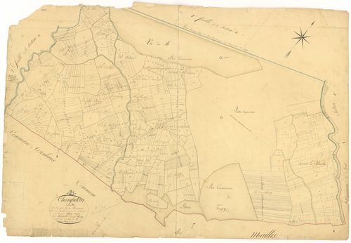 Champdôtre - Section D - 3 P PLAN 144/7
