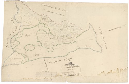 Champeau - Section A - 3 P PLAN 145/1