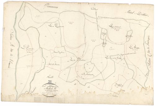 Champeau - Section B2 - 3 P PLAN 145/3