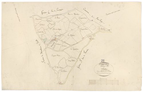 Champeau - Section D2 - 3 P PLAN 145/6