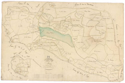 Champeau - Section F - 3 P PLAN 145/8