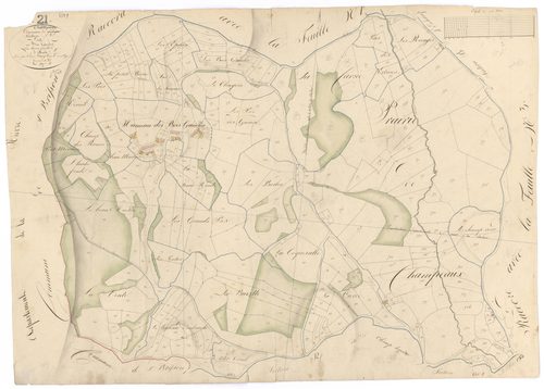 Champeau - Section L2 - 3 P PLAN 145/19