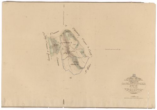 Champrenault - Tableau d'assemblage - 3 P PLAN 147/1