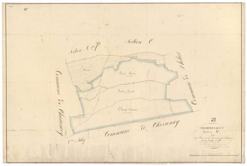 Champrenault - Section A1 - 3 P PLAN 147/2