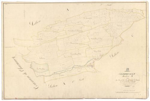 Champrenault - Section A2 - 3 P PLAN 147/3