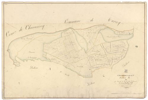 Champrenault - Section A3 - 3 P PLAN 147/4