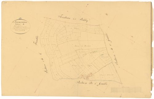 Chanceaux - Section A2 - 3 P PLAN 148/3