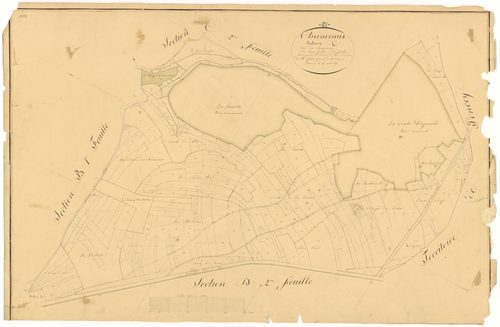 Chanceaux - Section C1 - 3 P PLAN 148/8
