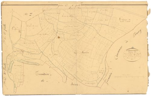 Chanceaux - Section D2 - 3 P PLAN 148/11