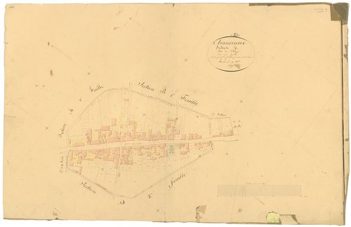 Chanceaux - Section E - 3 P PLAN 148/13