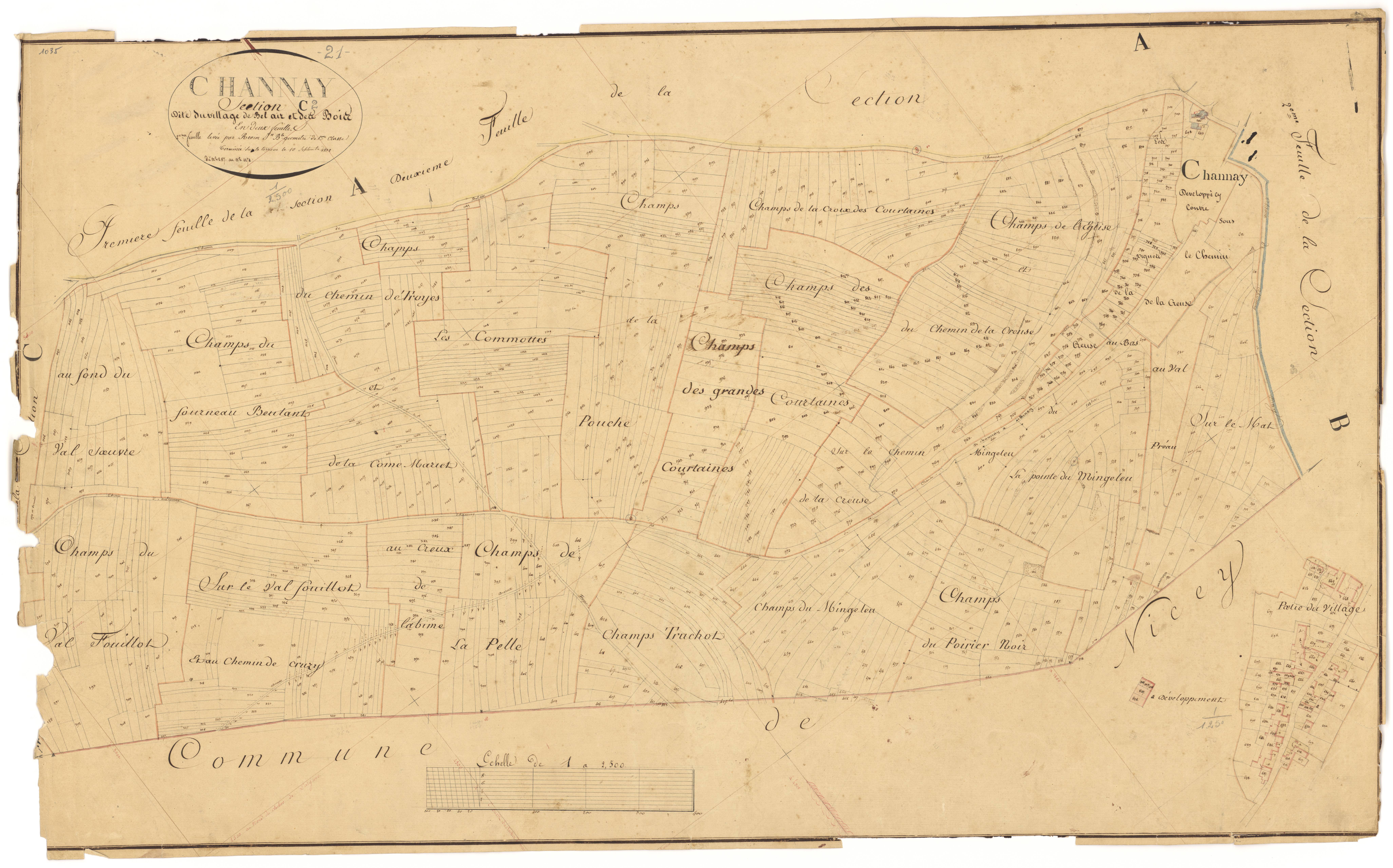 Channay - Section C2 - 3 P PLAN 149/7