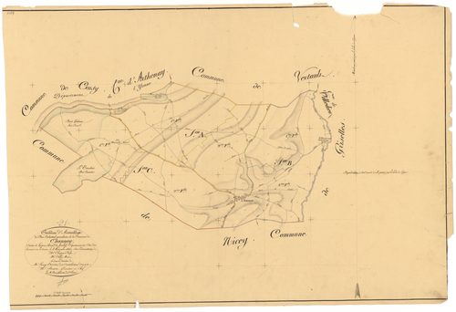 Channay - Tableau d'assemblage - 3 P PLAN 149/1