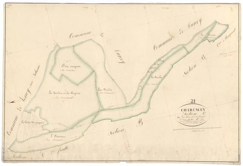 Charencey - Section A1 - 3 P PLAN 150/2