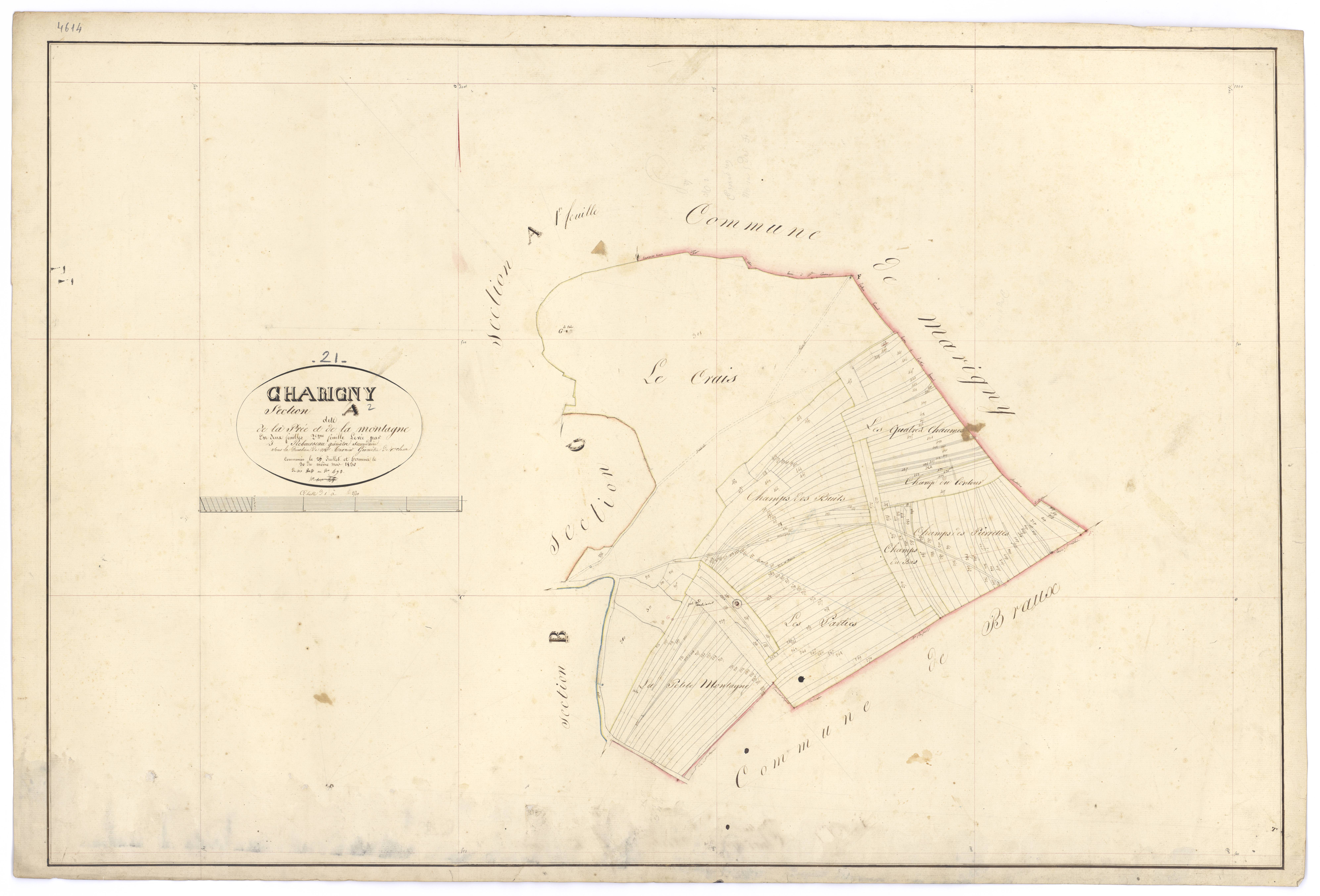 Charigny - Section A2 - 3 P PLAN 151/3