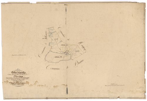 Charigny - Tableau d'assemblage - 3 P PLAN 151/1