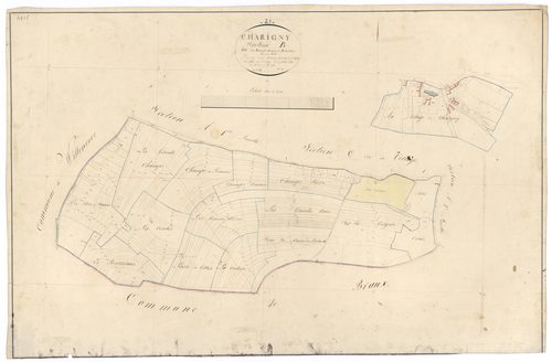 Charigny - Section B - 3 P PLAN 151/4