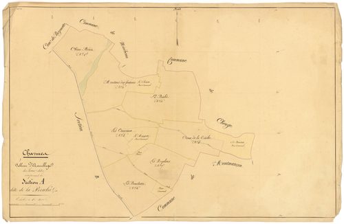 Charmes - Section A (tableau d'assemblage) - 3 P PLAN 152/2