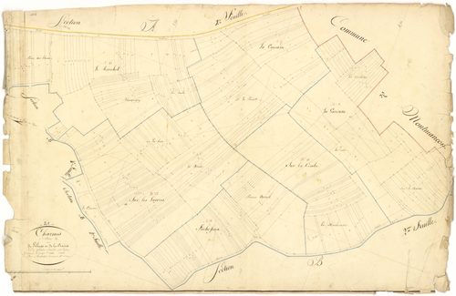 Charmes - Section B3 - 3 P PLAN 152/8