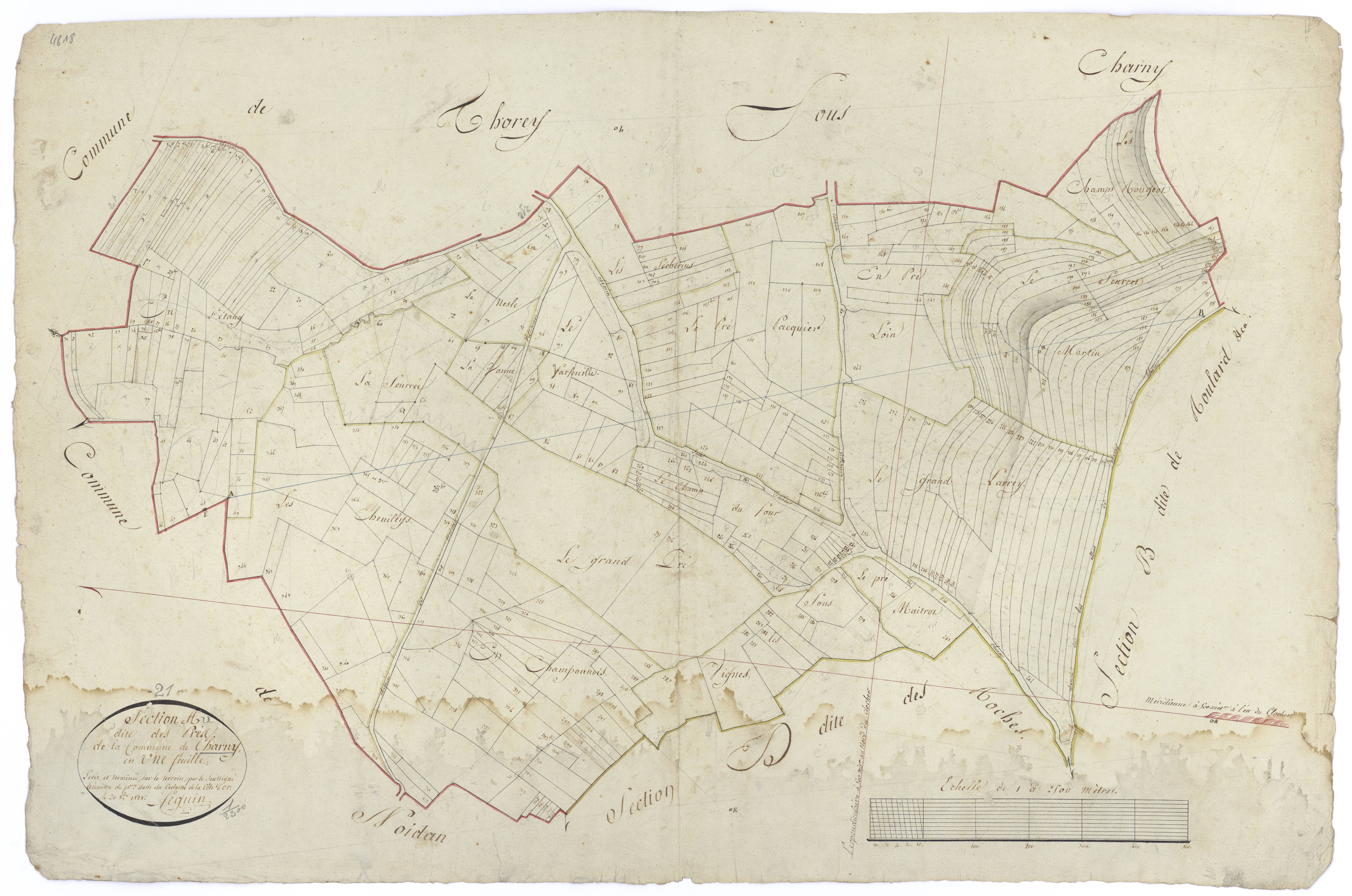 Charny - Section A - 3 P PLAN 153/2