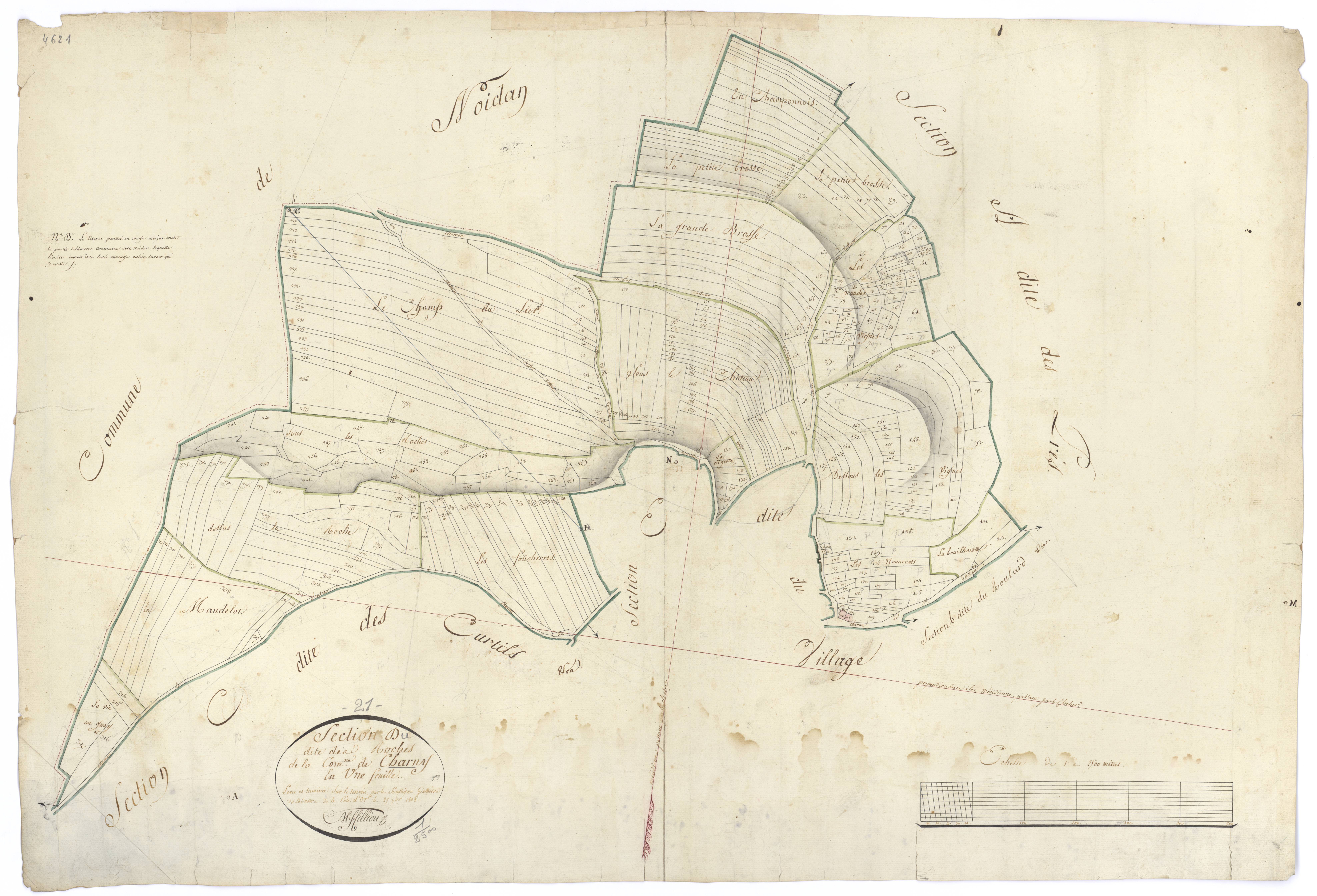 Charny - Section D - 3 P PLAN 153/5