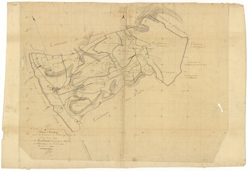Charrey-sur-Seine - Tableau d'assemblage - 3 P PLAN 155/1