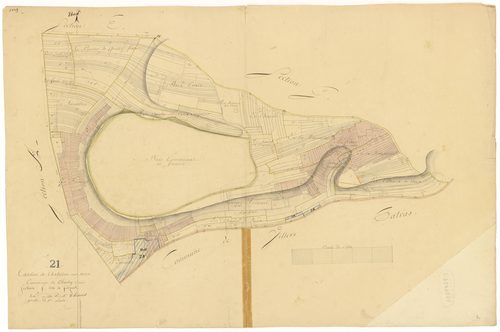 Charrey-sur-Seine - Section F - 3 P PLAN 155/5