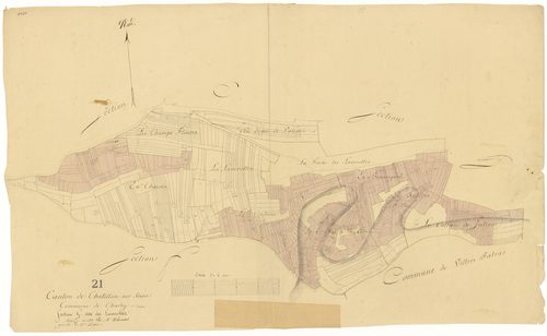 Charrey-sur-Seine - Section G - 3 P PLAN 155/6