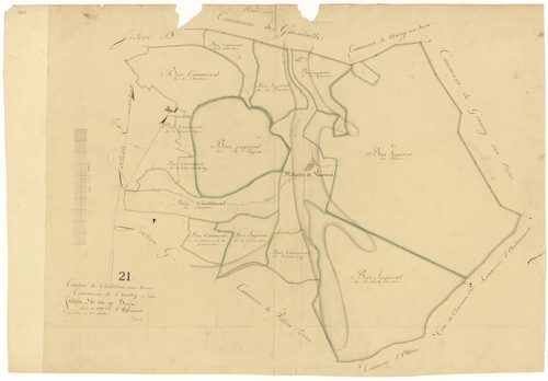 Charrey-sur-Seine - Section H - 3 P PLAN 155/7