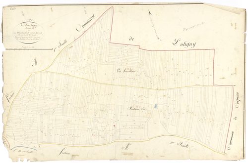 Chassagne-Montrachet - Section A2 - 3 P PLAN 156/4