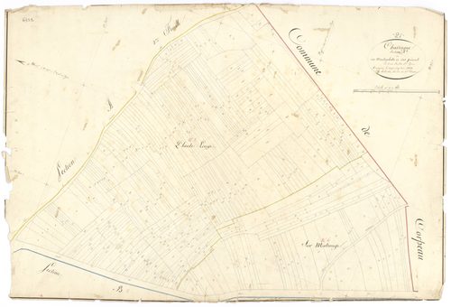 Chassagne-Montrachet - Section A3 - 3 P PLAN 156/5