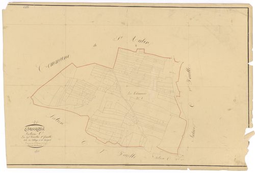 Chassagne-Montrachet - Section C1 - 3 P PLAN 156/12