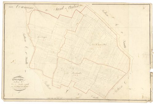 Chassagne-Montrachet - Section C2 - 3 P PLAN 156/13