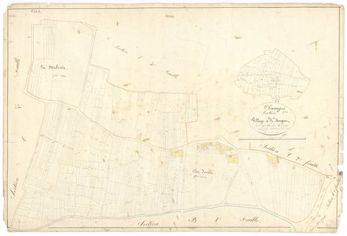 Chassagne-Montrachet - Section C4 - 3 P PLAN 156/15