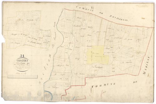 Chassey - Section A - 3 P PLAN 157/2