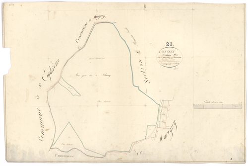 Chassey - Section C2 - 3 P PLAN 157/6