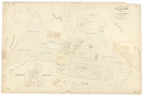Châtellenot - Section A2 - 3 P PLAN 160/3