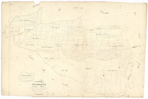 Châtellenot - Section A4 - 3 P PLAN 160/5