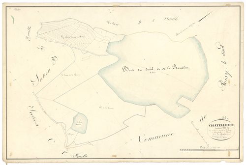 Châtellenot - Section B1 - 3 P PLAN 160/6