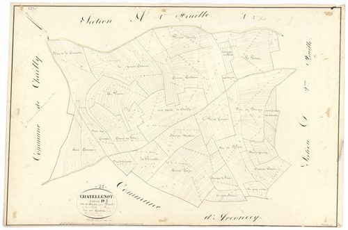 Châtellenot - Section D1 - 3 P PLAN 160/11