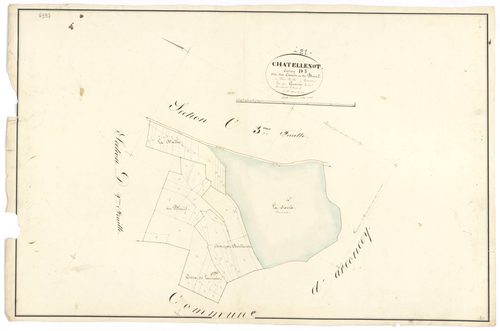 Châtellenot - Section D3 - 3 P PLAN 160/13