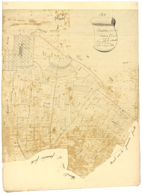 Châtillon-sur-Seine - Section C2 - 3 P PLAN 161/5